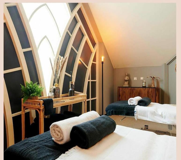 Chalet Voorzien Van Alle Gemakken In Een Bosrijke Omgeving Voorthuizen Esterno foto